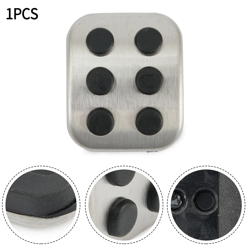 1pcs Car Parking Brake Pedal Replacement Silver & Black Accessories Cover High Quality Metal & Rubber Pad
1pcs Car Parking Brake Pedal Replacement Silver & Black Accessories Cover High Quality Metal & Rubber Pad