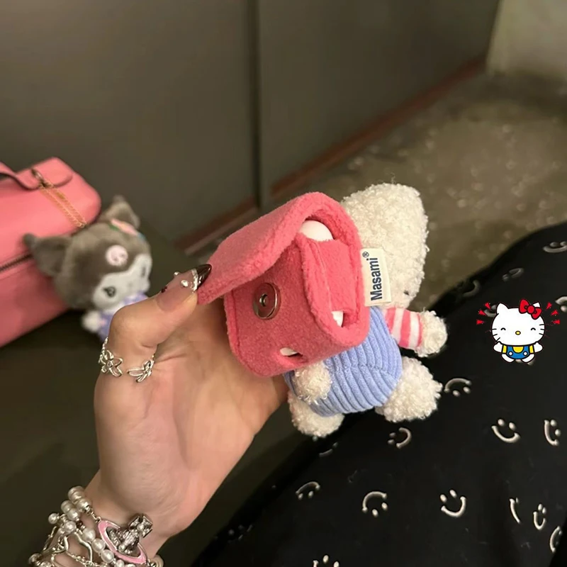 Sanrio Kawaii Hello Kitty мультфильм Плюшевые Airpods аниме Airpods Pro1/2/3 поколение Bluetooth наушники чехол милый креативный подарок
Sanrio Kawaii Hello Kitty мультфильм Плюшевые Airpods аниме Airpods Pro1/2/3 поколение Bluetooth наушники чехол милый креативный подарок