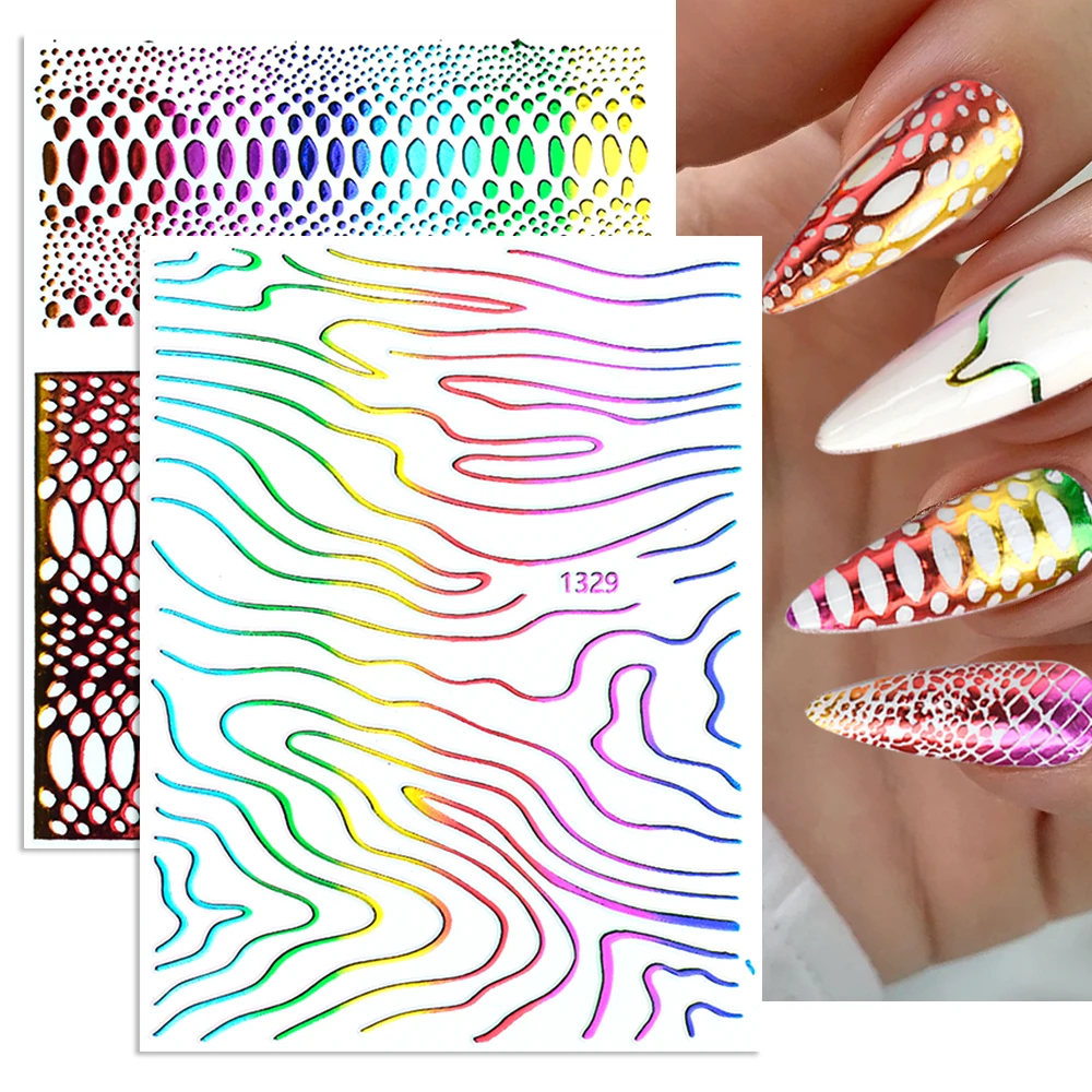 3D Curve Stripe Lines Nail Stickers Striping Tape Nail Decals Self-Adhesive Nail Sticker Geometric Manicure Nail Art Decoration
3D Curve Stripe Lines Nail Stickers Striping Tape Nail Decals Self-Adhesive Nail Sticker Geometric Manicure Nail Art Decoration