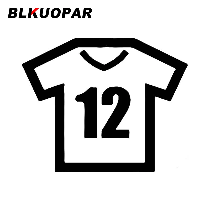 Стикеры для автомобиля BLKUOPAR Jersey Number 12 модная наклейка Campervan кондиционер аниме солнцезащитный ноутбук Водонепроницаемый Стайлинг автомобиля
Стикеры для автомобиля BLKUOPAR Jersey Number 12 модная наклейка Campervan кондиционер аниме солнцезащитный ноутбук Водонепроницаемый Стайлинг автомобиля