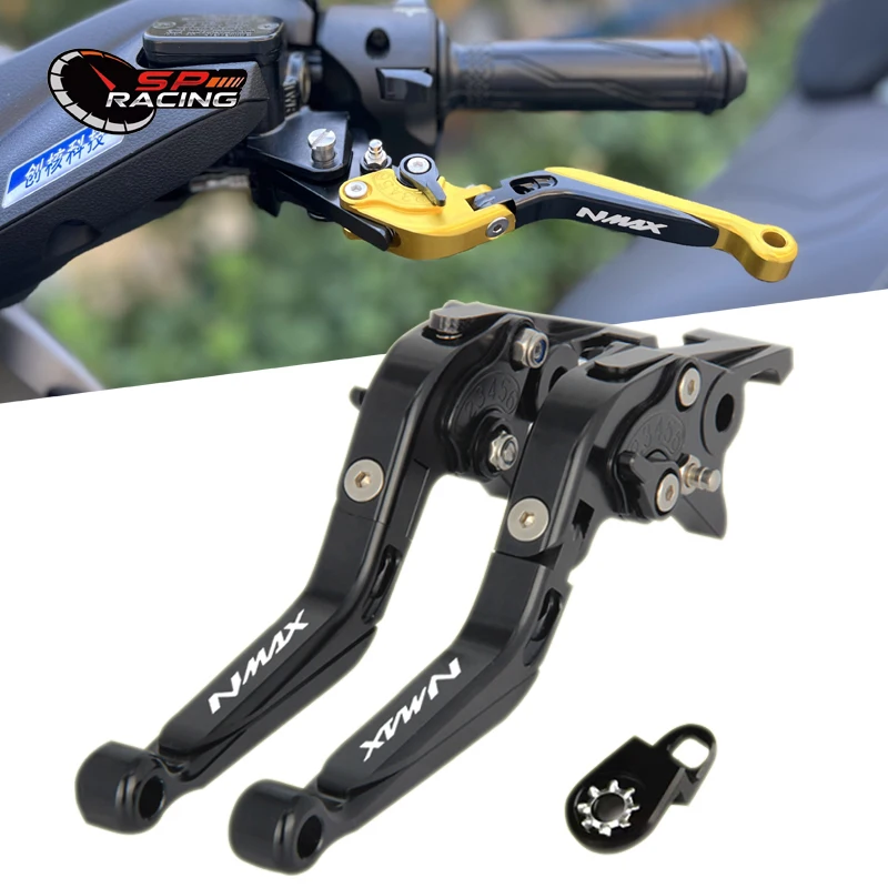 

For YAMAHA NMAX155 125 160 2017-2024 Motorcycle Accessories Adjustable Parking Handle Clutch Brake Lever with Parking Lock