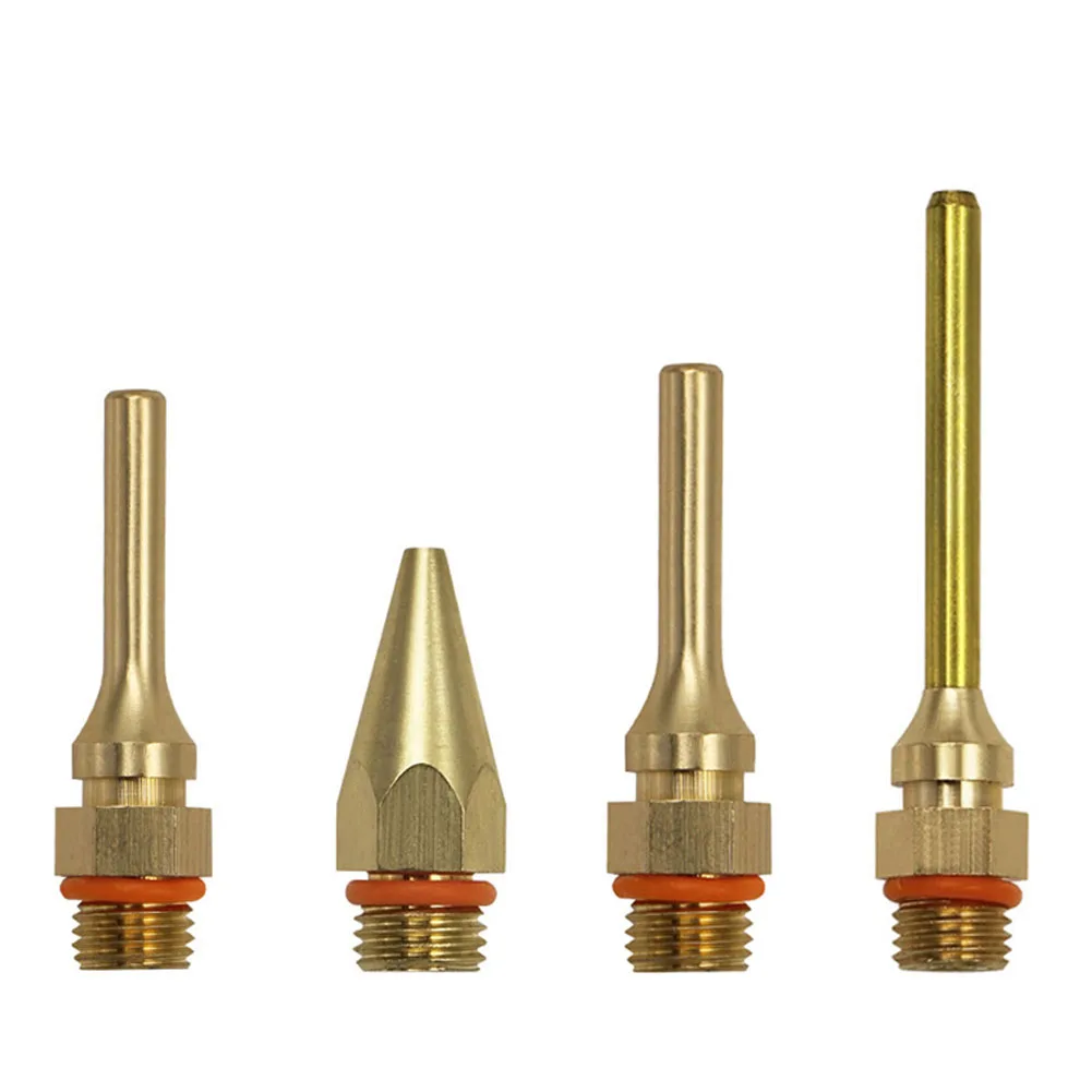 4Pcs Hot Melt Glue Gun Fine Nozzle Copper Tube Nozzle Glue Sprayer Parts Dispensing Head Copper For Welding Repairing Tools
4Pcs Hot Melt Glue Gun Fine Nozzle Copper Tube Nozzle Glue Sprayer Parts Dispensing Head Copper For Welding Repairing Tools