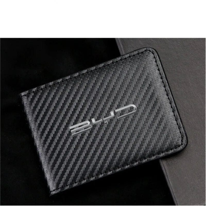 For BYD Atto 3 EV 2022 2023 Carbon Fiber Credit Bank Card Holder Leather Driver License ID Card Bag Accessories
For BYD Atto 3 EV 2022 2023 Carbon Fiber Credit Bank Card Holder Leather Driver License ID Card Bag Accessories