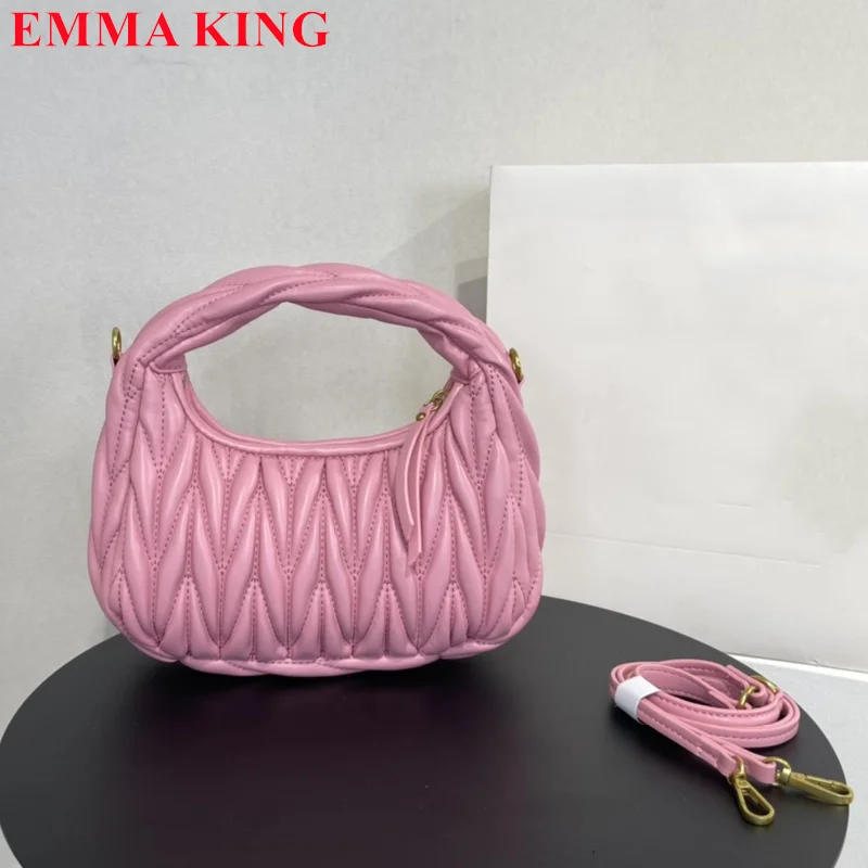 Fashion Pleated Handlebags for Women Designer Crossbody Bags Leisure Armpit Bag Shoulder Bags Dumpling Handbag Female Hand Bags
Fashion Pleated Handlebags for Women Designer Crossbody Bags Leisure Armpit Bag Shoulder Bags Dumpling Handbag Female Hand Bags