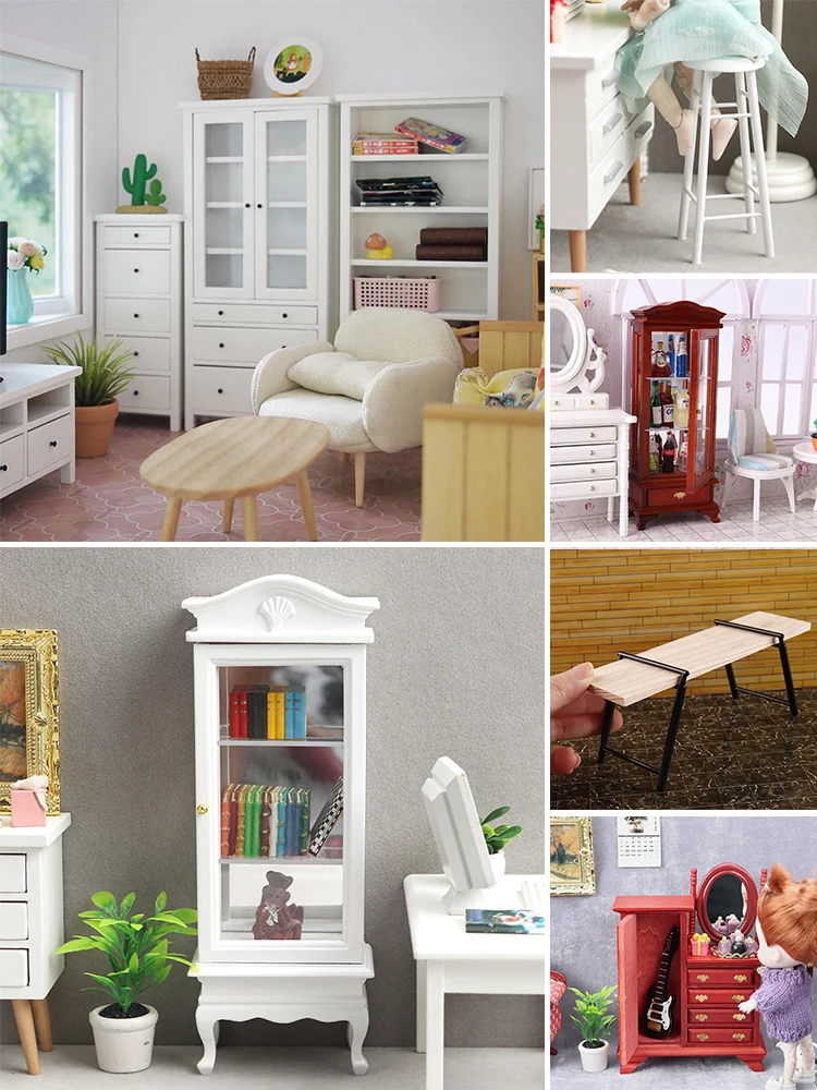 Miniature Cake Cabinet Mini Bookcase Storage Cabinet Shelving Miniature Bar Table Model Dollhouse Diy Furniture Accessories
Miniature Cake Cabinet Mini Bookcase Storage Cabinet Shelving Miniature Bar Table Model Dollhouse Diy Furniture Accessories