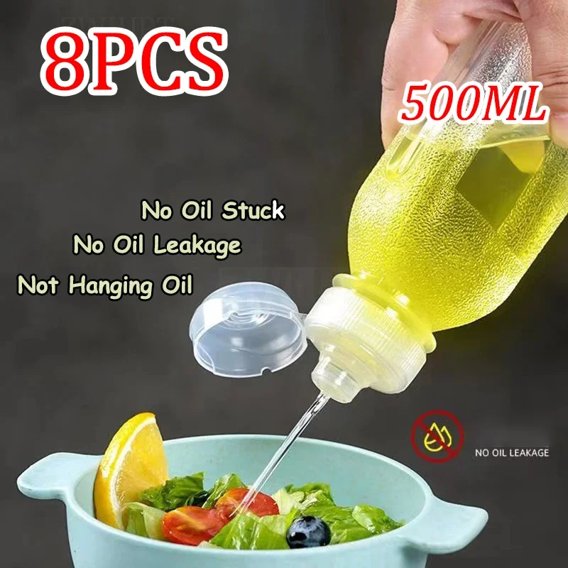 1-8Pcs Oil Bottle Kitchen Oil Spray Bottle Condiment Squeeze Bottles Cooking Baking Ketchup Mustard Mayo Hot Sauces Olive BBQ
1-8Pcs Oil Bottle Kitchen Oil Spray Bottle Condiment Squeeze Bottles Cooking Baking Ketchup Mustard Mayo Hot Sauces Olive BBQ