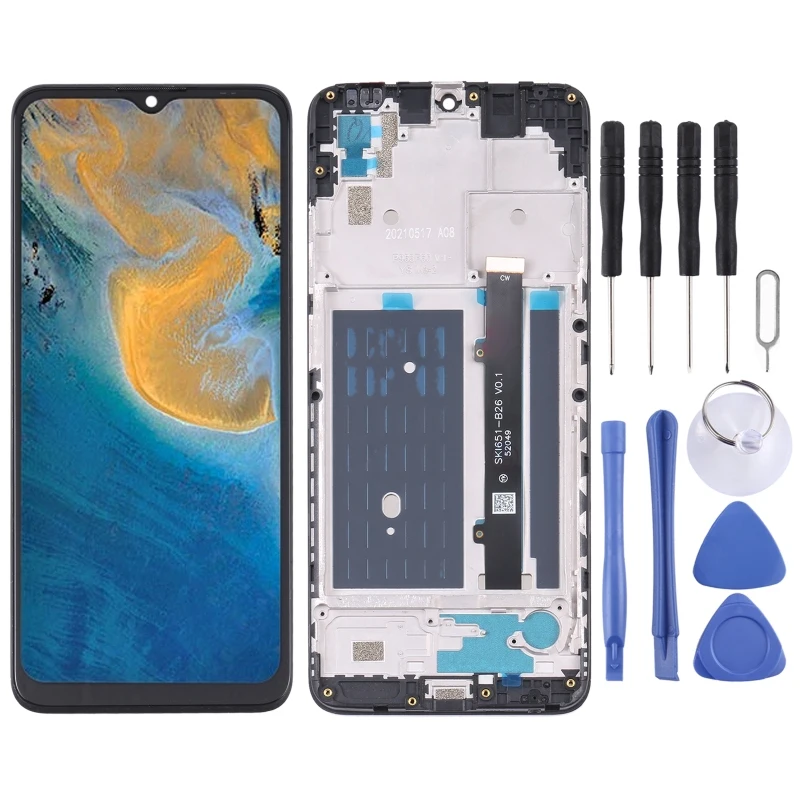 For ZTE Blade A51 LCD Screen and Digitizer Full Assembly with Frame Replacement Phone Display + Touch screen
For ZTE Blade A51 LCD Screen and Digitizer Full Assembly with Frame Replacement Phone Display + Touch screen