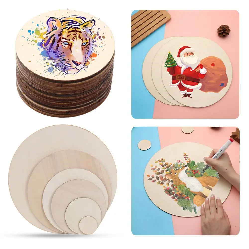 Craft Hanging Wooden Tags Scrapbooking Wedding Decor DIY Writing Blank Plaque Ornament Round Wood Pieces Wood Circles
Craft Hanging Wooden Tags Scrapbooking Wedding Decor DIY Writing Blank Plaque Ornament Round Wood Pieces Wood Circles