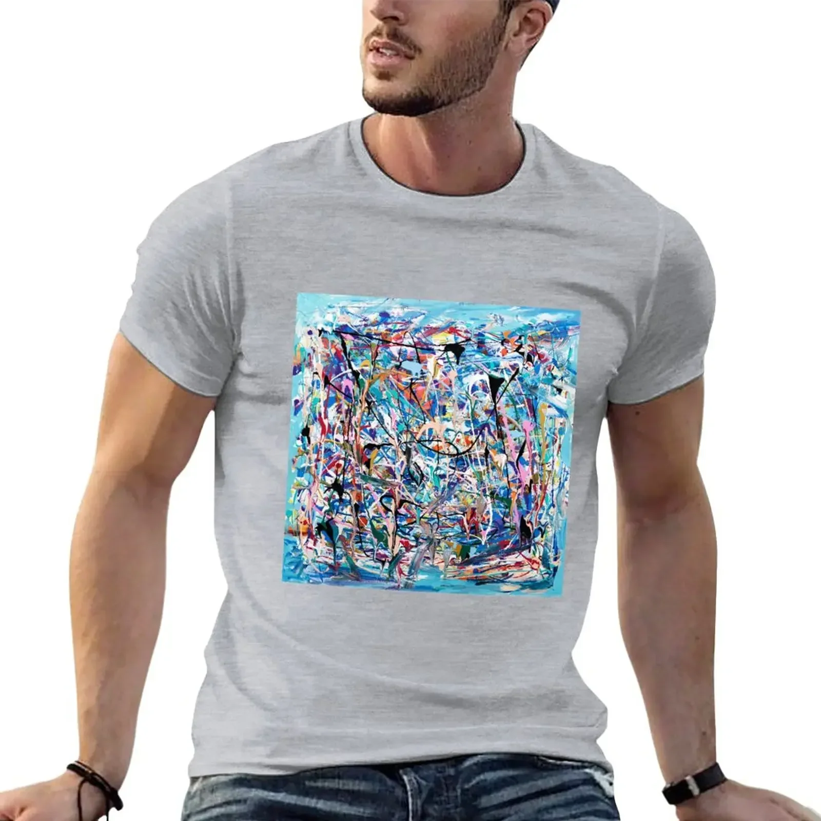 Blue Composition T-Shirt sweat quick drying kawaii clothes mens white t shirts
Blue Composition T-Shirt sweat quick drying kawaii clothes mens white t shirts