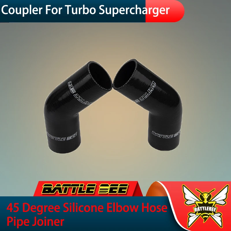 Battle Bee 3-PLY 45 Degree Silicone Elbow Hose Pipe Intercooler Pipe Air Water Hose
Battle Bee 3-PLY 45 Degree Silicone Elbow Hose Pipe Intercooler Pipe Air Water Hose