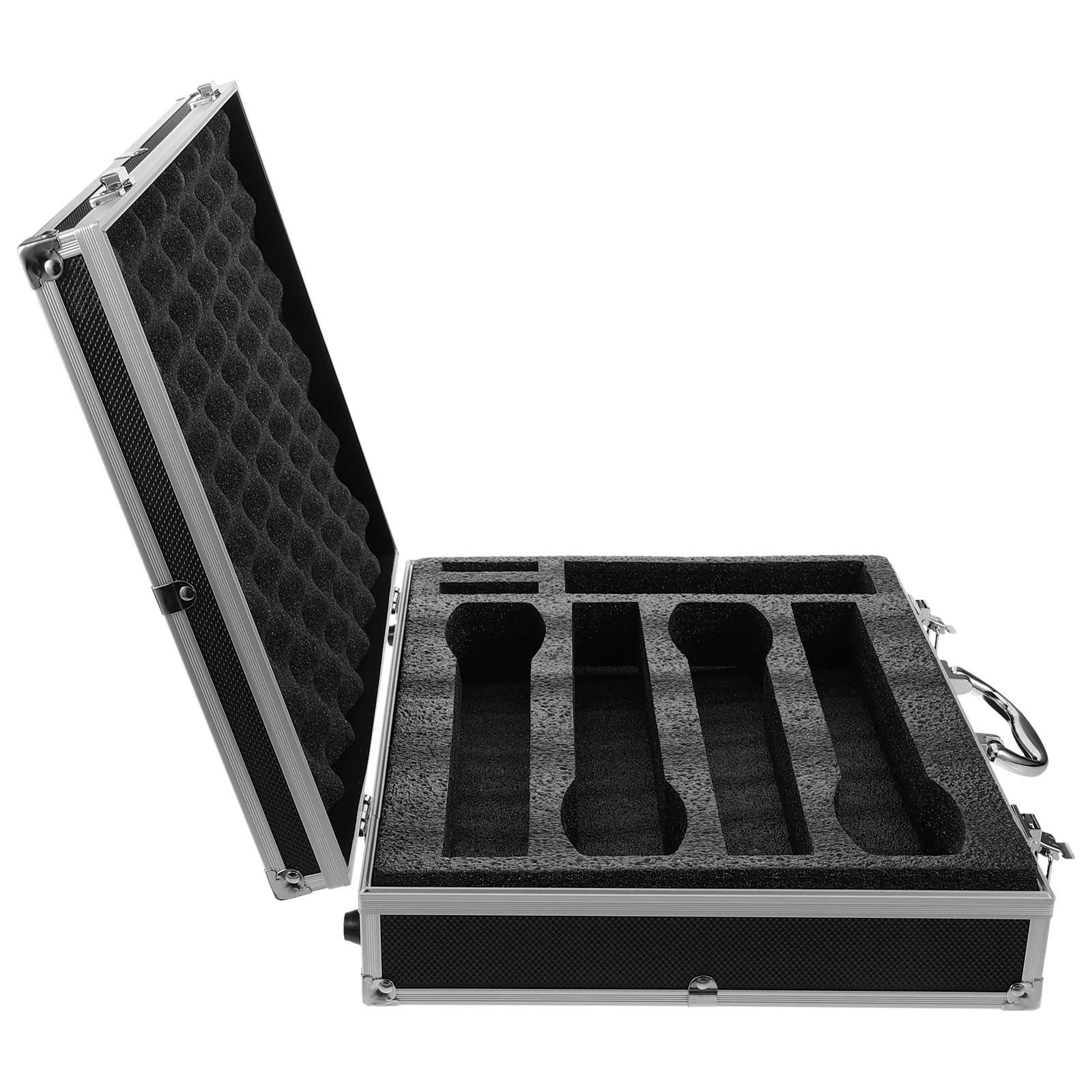 Microphone Case Microphone Storage Box Handheld Microphone Case Portable Mic Organizer with Handle
Microphone Case Microphone Storage Box Handheld Microphone Case Portable Mic Organizer with Handle