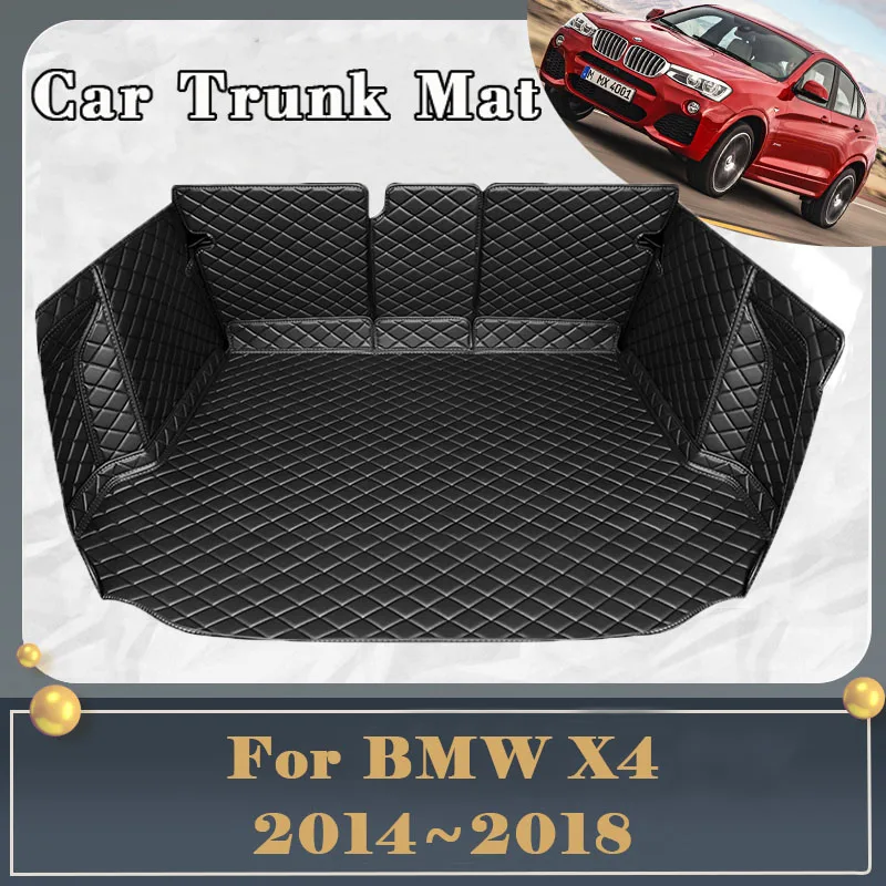 Car Trunk Mat For BMW X4 F26 MK1 2014~2018 Dirt-resistant Fully Surrounded Trunk Mat Rear Cargo Tray Car Accessories 2016 2017
Car Trunk Mat For BMW X4 F26 MK1 2014~2018 Dirt-resistant Fully Surrounded Trunk Mat Rear Cargo Tray Car Accessories 2016 2017
