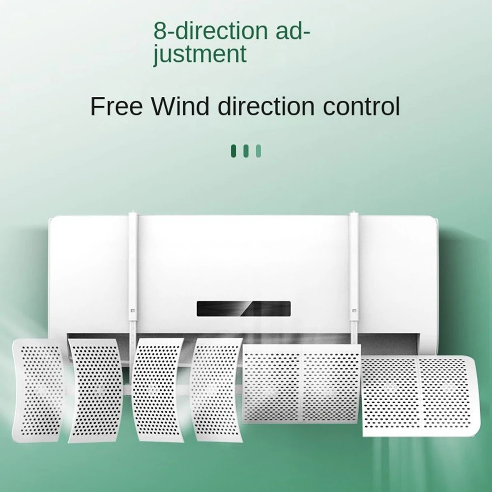 8Leaf Air Conditioning Windshield Anti-Direct Blowing Air-Conditioner Outlet Baffle Cover Wind Deflector Wall-Mounted Universal
8Leaf Air Conditioning Windshield Anti-Direct Blowing Air-Conditioner Outlet Baffle Cover Wind Deflector Wall-Mounted Universal