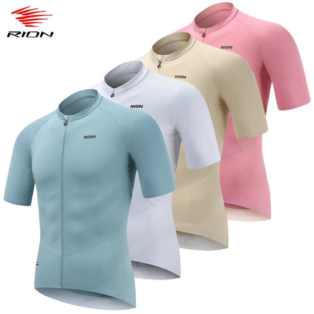RION Men Cycling Jersey MTB Road Bike Tights Bicycle Clothing Spring Summer Short Sleeve YKK Zipper Pocket Comfortable T-Shirt
RION Men Cycling Jersey MTB Road Bike Tights Bicycle Clothing Spring Summer Short Sleeve YKK Zipper Pocket Comfortable T-Shirt