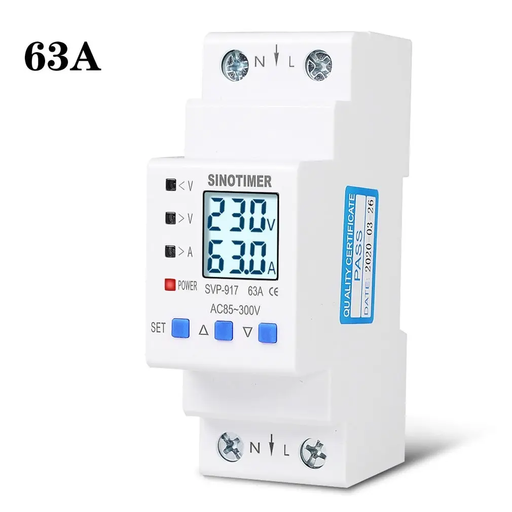 85-300V Adjustable Over And Under Voltage Protective Energy Meter Cycle Switch Timer Delay Control Over Current Protection 
85-300V Adjustable Over And Under Voltage Protective Energy Meter Cycle Switch Timer Delay Control Over Current Protection
