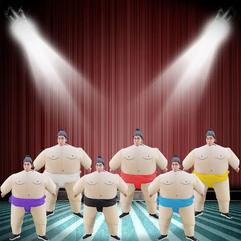 Надувная одежда Sumo для детей и взрослых, сценические костюмы, Мультяшные фигурки, костюмы на Хэллоуин, смешной большой толстый человек
Надувная одежда Sumo для детей и взрослых, сценические костюмы, Мультяшные фигурки, костюмы на Хэллоуин, смешной большой толстый человек