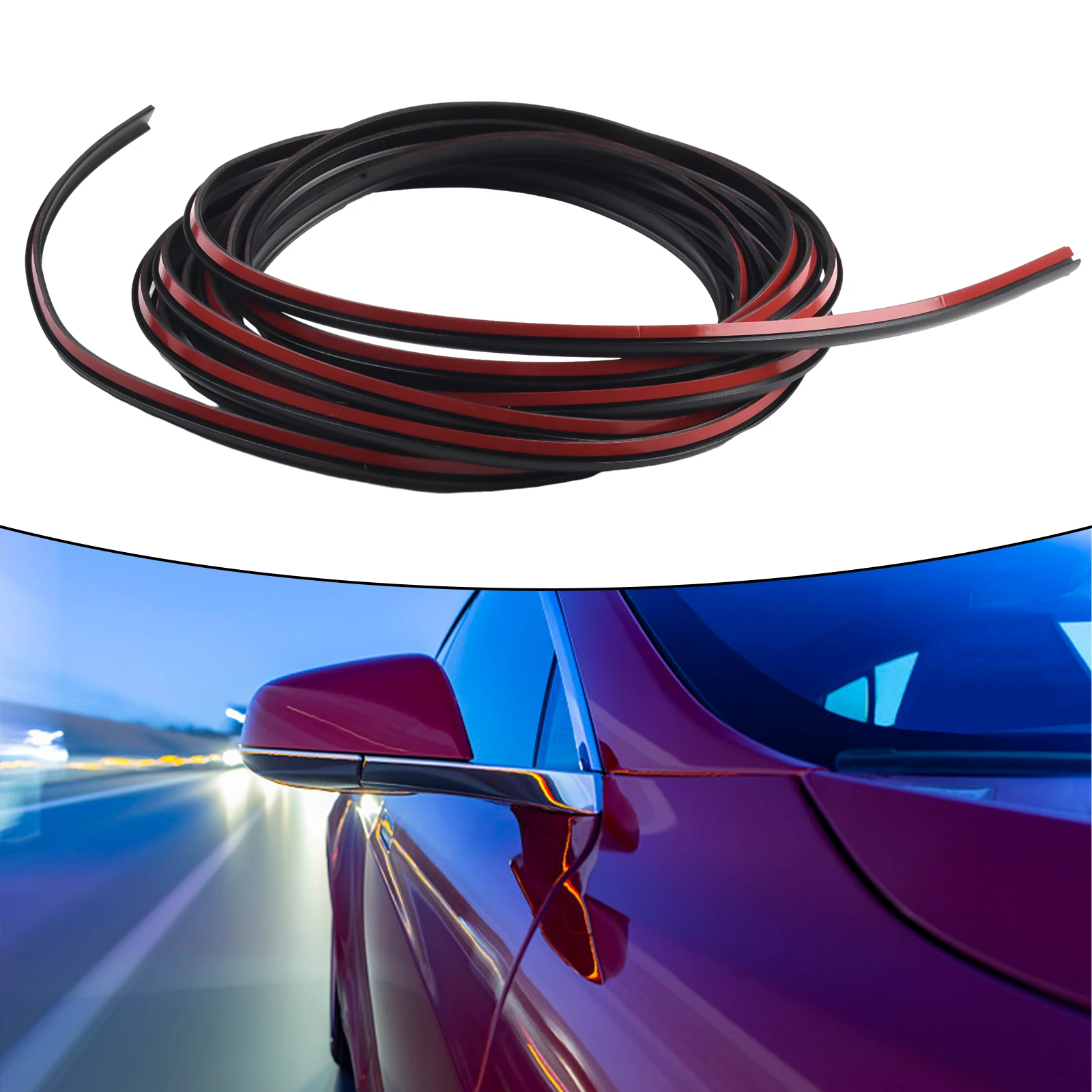 5MM*7MM Sealing Strip Black Front Rear Bumper Rubber Vehicle 5 Meter Bumper EPDM Edge For Car Side Skirt T-Type
5MM*7MM Sealing Strip Black Front Rear Bumper Rubber Vehicle 5 Meter Bumper EPDM Edge For Car Side Skirt T-Type