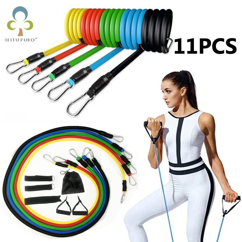 11Pcs/Set Resistance Bands Crossfit Training Exercise Yoga Tubes Pull Rope Rubber Expander Elastic Bands Fitness Equipment DDJ
11Pcs/Set Resistance Bands Crossfit Training Exercise Yoga Tubes Pull Rope Rubber Expander Elastic Bands Fitness Equipment DDJ