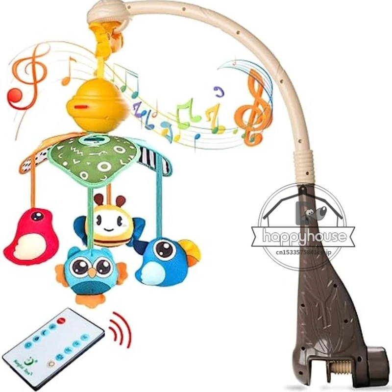 Baby Crib Mobile with Lights Music Projection for Infants 0-6 Months Remote Control Crib Toys for Newborn Baby Mobile for Crib
Baby Crib Mobile with Lights Music Projection for Infants 0-6 Months Remote Control Crib Toys for Newborn Baby Mobile for Crib
