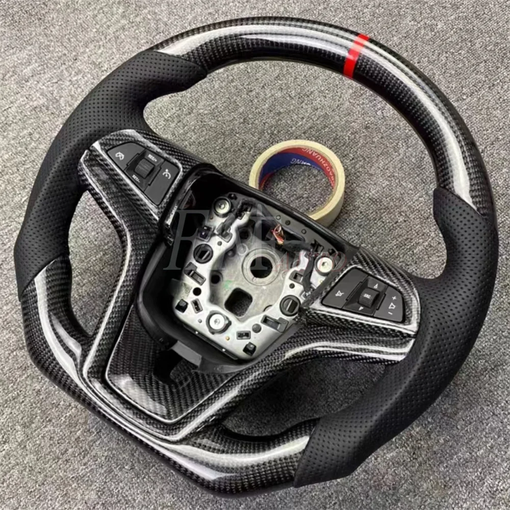 Replacement Real Carbon Fiber Steering Wheel with Leather for Chevrolet Malibu 2013-2016 8TH
Replacement Real Carbon Fiber Steering Wheel with Leather for Chevrolet Malibu 2013-2016 8TH