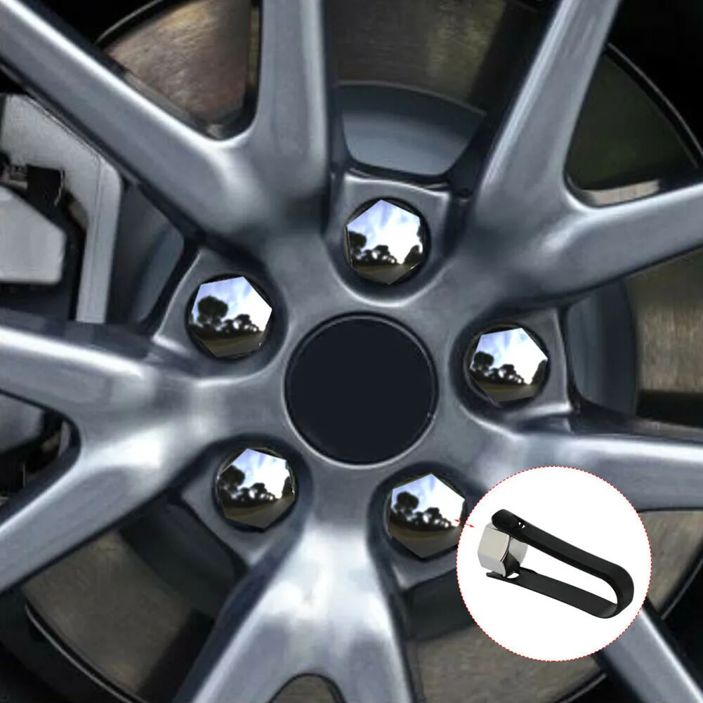 Practical High Quality Wheel Lug Nut Cap Covers For Tesla Model 3 Model S 18*24mm 20pcs ABS Accessories Silver
Practical High Quality Wheel Lug Nut Cap Covers For Tesla Model 3 Model S 18*24mm 20pcs ABS Accessories Silver