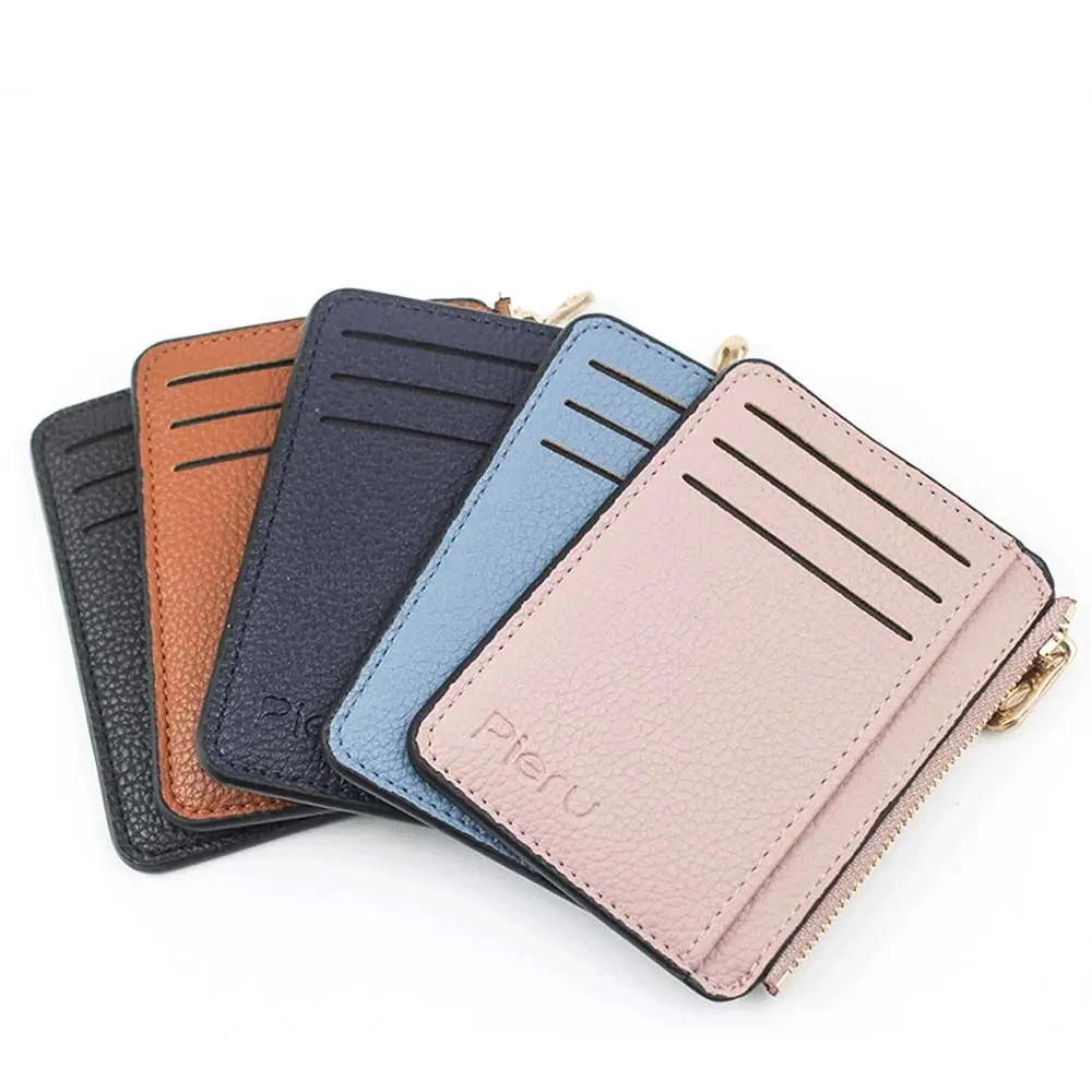 Mini PU Leather Gift Business Card Case Lychee pattern Money clips Bank Card Holder Slim Wallets Coin Purse
Mini PU Leather Gift Business Card Case Lychee pattern Money clips Bank Card Holder Slim Wallets Coin Purse