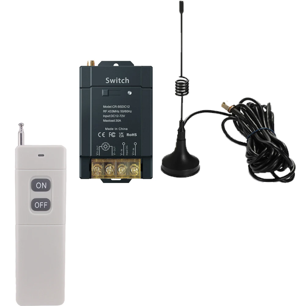 Longer distance Remote Control Switch AC90 250V Receiver Power Supply Compatible with 9V Battery RF Control up to 2000m
Longer distance Remote Control Switch AC90 250V Receiver Power Supply Compatible with 9V Battery RF Control up to 2000m