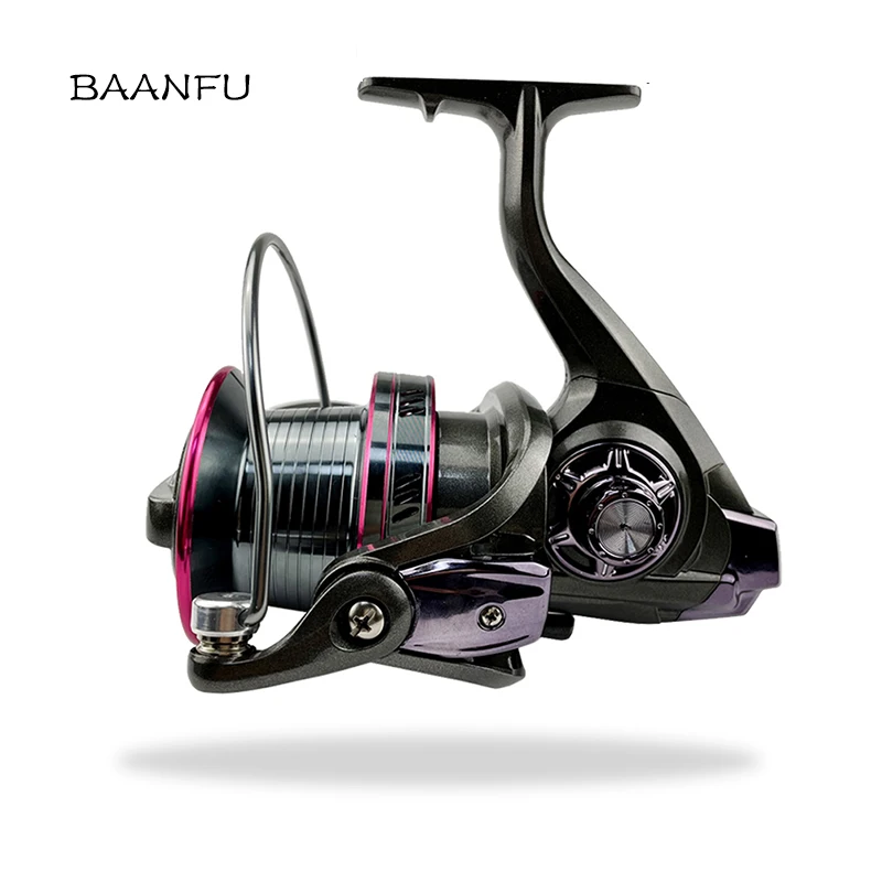 

Spinning Fishing Reel UltralLight 4.0:1 Gear Ratio Spinning Reels Metal Spool 12+1BB 20-30kg Max Drag Casting Fishing Wheel