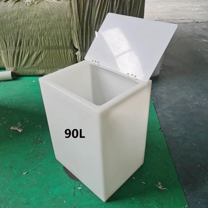 

Vertical water storage tank, trapped bucket, large mouth, acid and alkali resistant, anti-corrosion square water tank