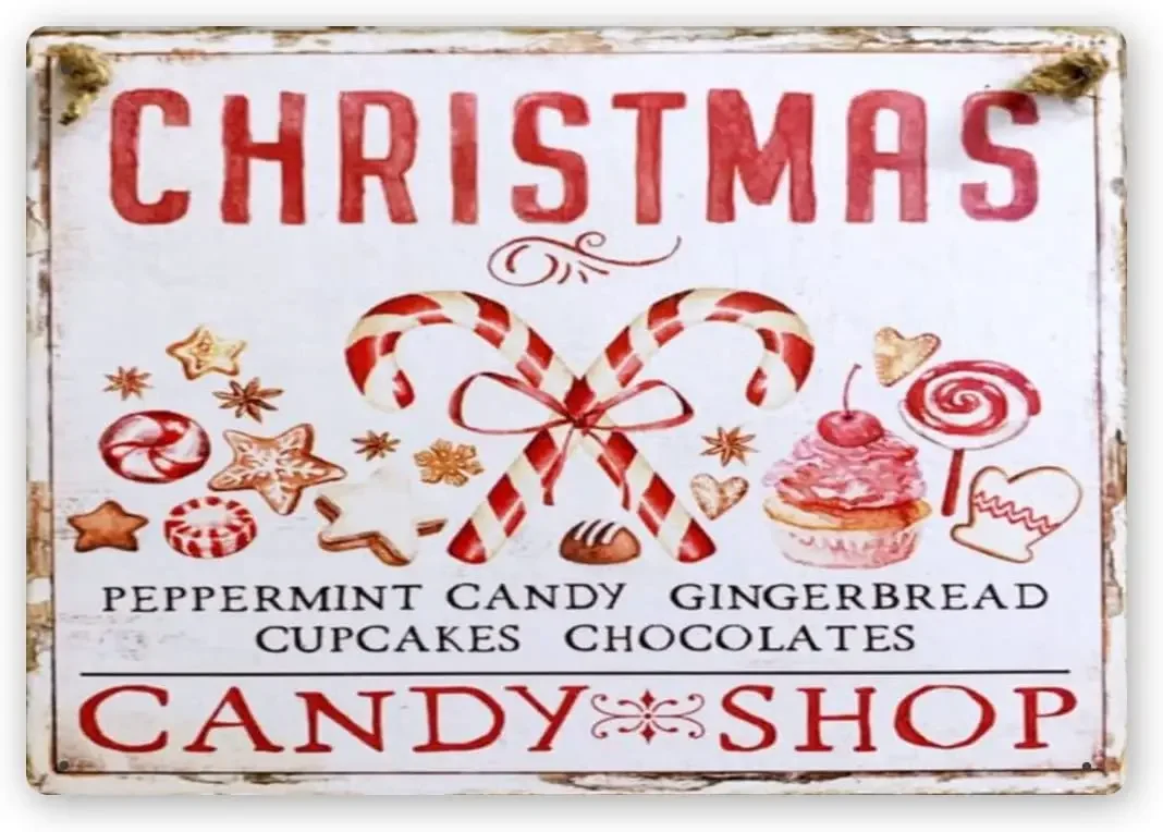 Hot Chocolate Hot Cocoa Christmas Wreath hot Cocoa Station Metal Tin Sign Retro Gifts and Decorative Door Wall School Farm
Hot Chocolate Hot Cocoa Christmas Wreath hot Cocoa Station Metal Tin Sign Retro Gifts and Decorative Door Wall School Farm