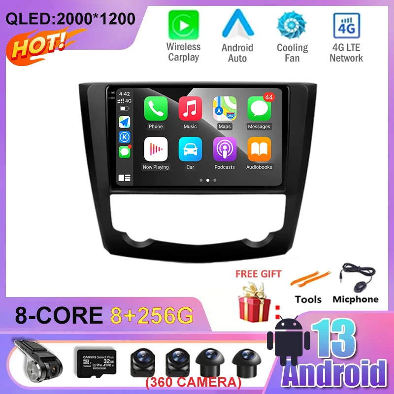 Android 13 Car Multimedia Video Auto Radio Player Navigation Stereo For Renault Kadjar 2015 - 2017 4G WIFI GPS 
Android 13 Car Multimedia Video Auto Radio Player Navigation Stereo For Renault Kadjar 2015 - 2017 4G WIFI GPS