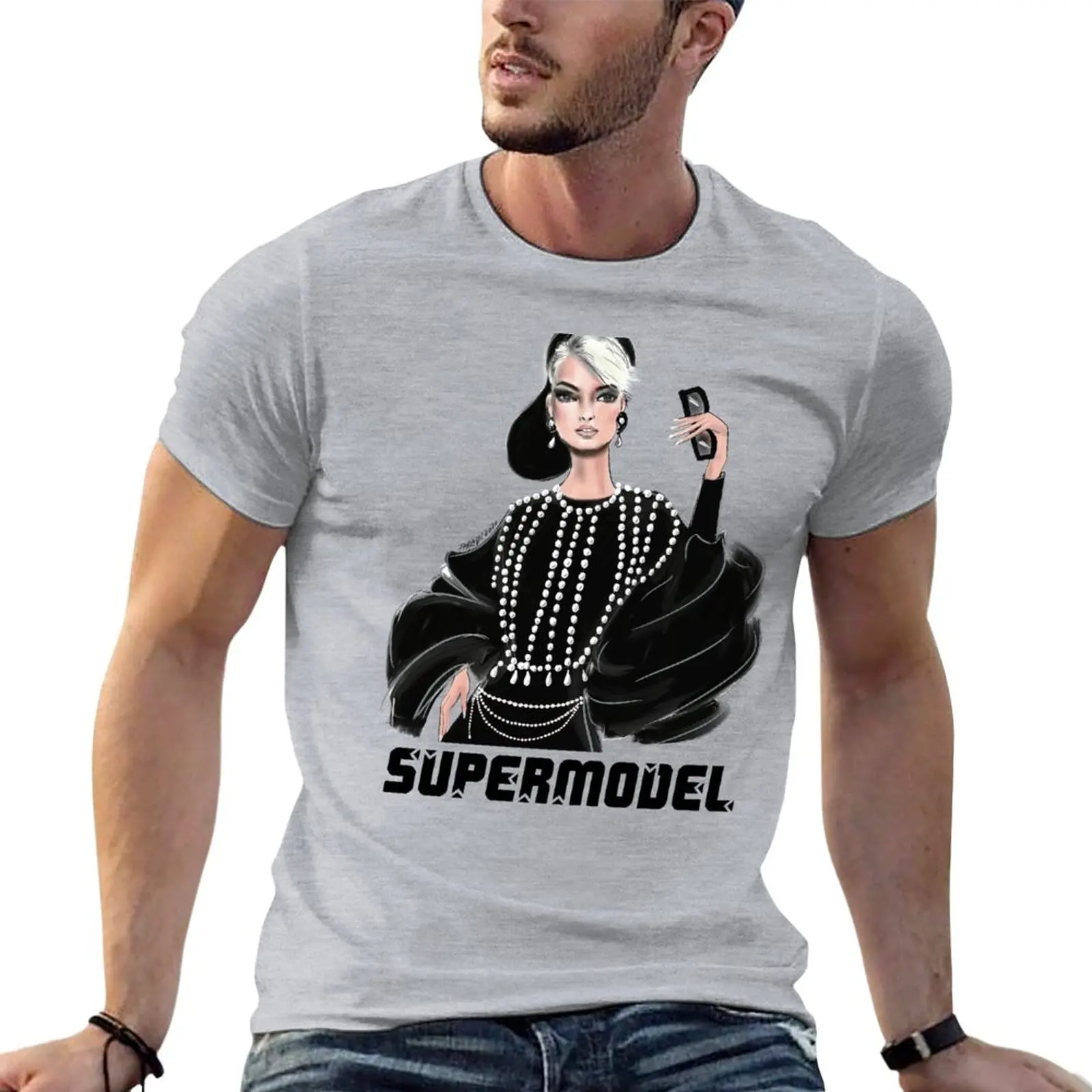 Supermodel Linda from the 90's fashion Vintage T-Shirt Short t-shirt plain t shirts men
Supermodel Linda from the 90's fashion Vintage T-Shirt Short t-shirt plain t shirts men