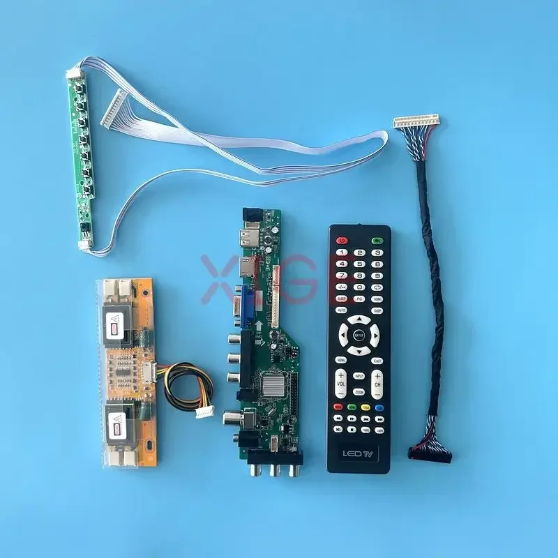 For LTM230HP01 LTM230HT01 M236MWF1 LCD Driver Board IR+AV+USB+HDMI+VGA 30Pin LVDS Kit 4CCFL DVB Digital Signal 1920*1080 Monitor
For LTM230HP01 LTM230HT01 M236MWF1 LCD Driver Board IR+AV+USB+HDMI+VGA 30Pin LVDS Kit 4CCFL DVB Digital Signal 1920*1080 Monitor