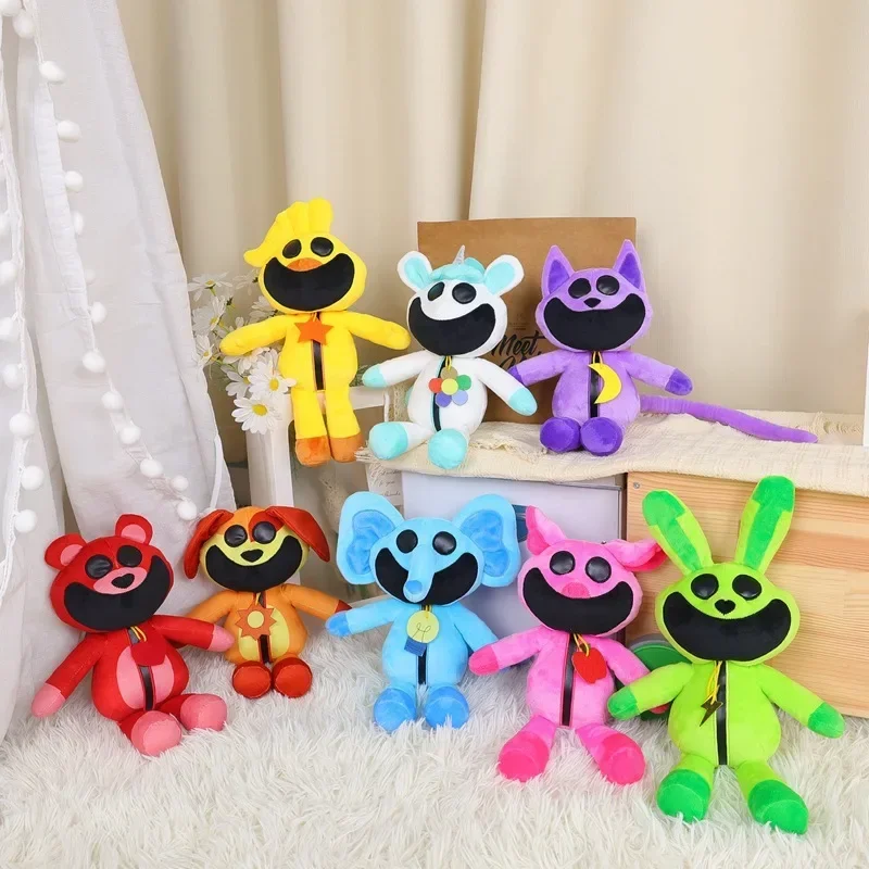Smiling Critters Plush Toys Cartoon Aminal Elephant Rabbit Cat Dog Bear Dolls Cute Soft Stuffed For Kids Birthday Christmas Gift
Smiling Critters Plush Toys Cartoon Aminal Elephant Rabbit Cat Dog Bear Dolls Cute Soft Stuffed For Kids Birthday Christmas Gift