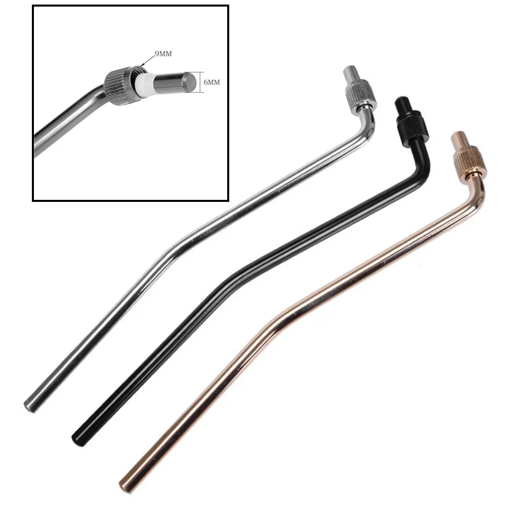 Гитара Tremolo Whammy Bar 6 мм (дюйма) с резьбовым ошейником, металлические, черные, серебристые, золотистые, для электрогитары, запчасти, музыкальный инструмент
Гитара Tremolo Whammy Bar 6 мм (дюйма) с резьбовым ошейником, металлические, черные, серебристые, золотистые, для электрогитары, запчасти, музыкальный инструмент