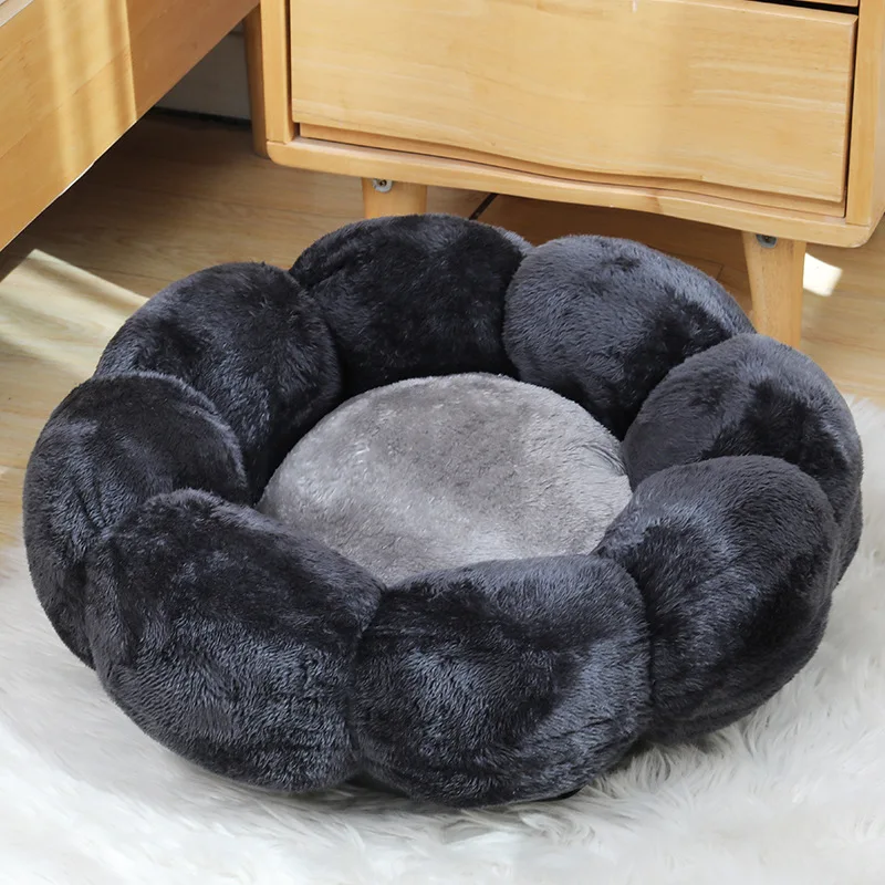 

Winter Warm Pet dog Bed Kennel Cat House Sleeping Bag Pumpkin Puppy Cushion Mat Cat Accessories House For Cats Cama Gato