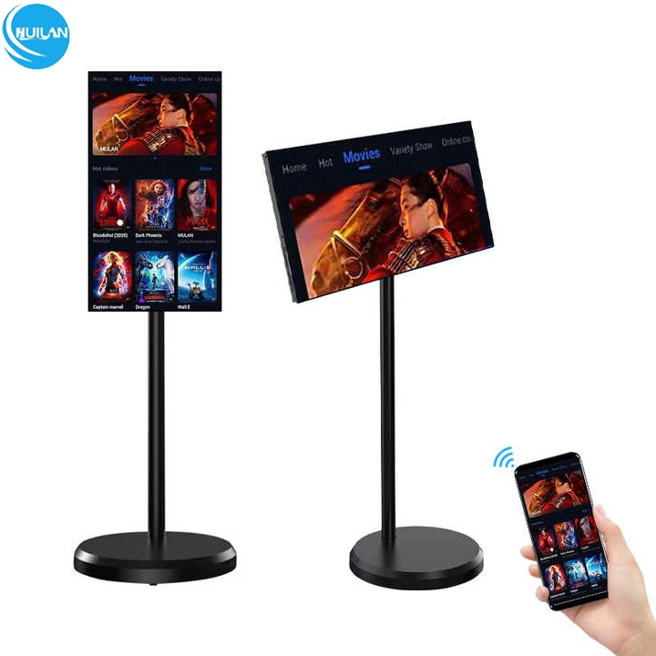 

21.5 Inch Battery-power Android Stand By Me Tv In-cell Touch Screen Gym Gaming Live Room Smart Tv