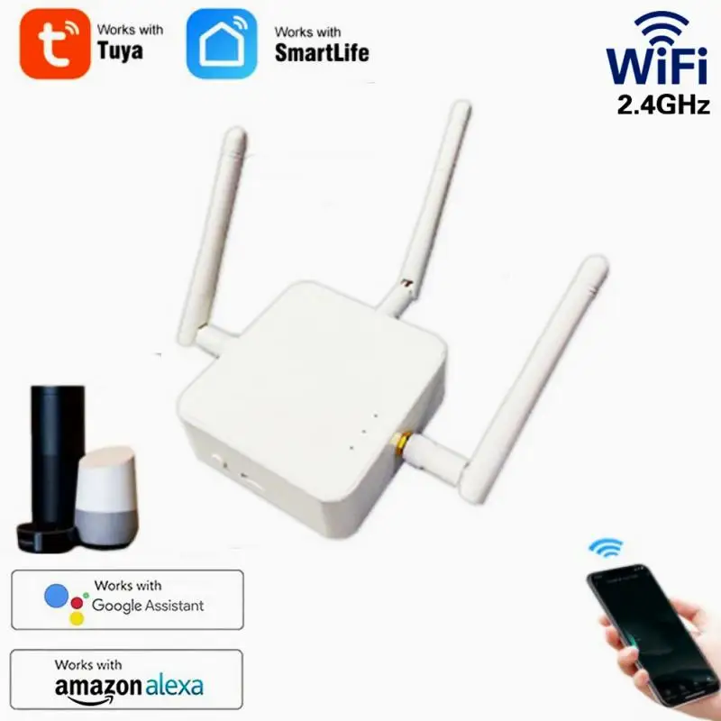 Tuya Wifi Smart Gateway Hub,Smart Home Control Rolling Shutter Door Garage App Remote Timer Control,work With Alexa Google Home
Tuya Wifi Smart Gateway Hub,Smart Home Control Rolling Shutter Door Garage App Remote Timer Control,work With Alexa Google Home