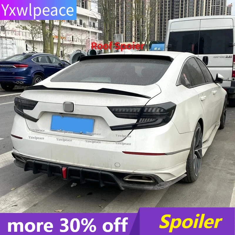 For Honda Accord 10th 2018 2019 2020 2021 Spoiler ABS Glossy Black/Carbon Look Rear Window Roof Spoiler Body Kit Accessories
For Honda Accord 10th 2018 2019 2020 2021 Spoiler ABS Glossy Black/Carbon Look Rear Window Roof Spoiler Body Kit Accessories