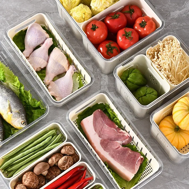 Refrigerator Divided Holder Hanging Shelf Kitchen Organizers Fridge Drawer Box Eggs Fruit Vegetable Food Storage Slide Tray Case
Refrigerator Divided Holder Hanging Shelf Kitchen Organizers Fridge Drawer Box Eggs Fruit Vegetable Food Storage Slide Tray Case