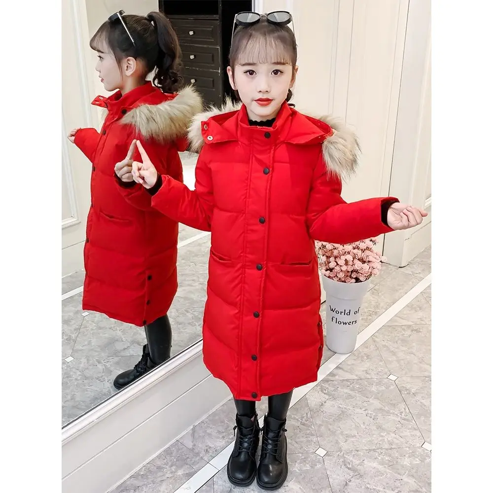 Girls Winter Parkas Teen Young Girls Warm Coat Outerwear Teenage Outfit Children Kids Girls Fur Hooded Jacket for 4-12 Years W75
Girls Winter Parkas Teen Young Girls Warm Coat Outerwear Teenage Outfit Children Kids Girls Fur Hooded Jacket for 4-12 Years W75