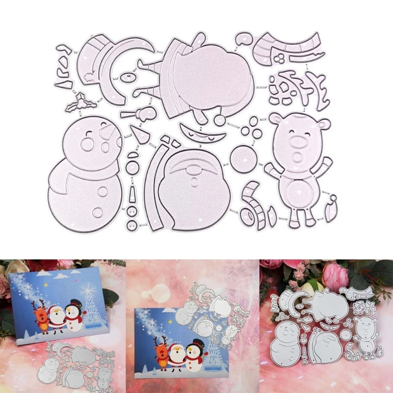 Christmas Santa Metal Cutting Dies Scrapbooking Stencil Die Cuts Card Embossing DIY Photo Album Template Mold Decoration M68E
Christmas Santa Metal Cutting Dies Scrapbooking Stencil Die Cuts Card Embossing DIY Photo Album Template Mold Decoration M68E