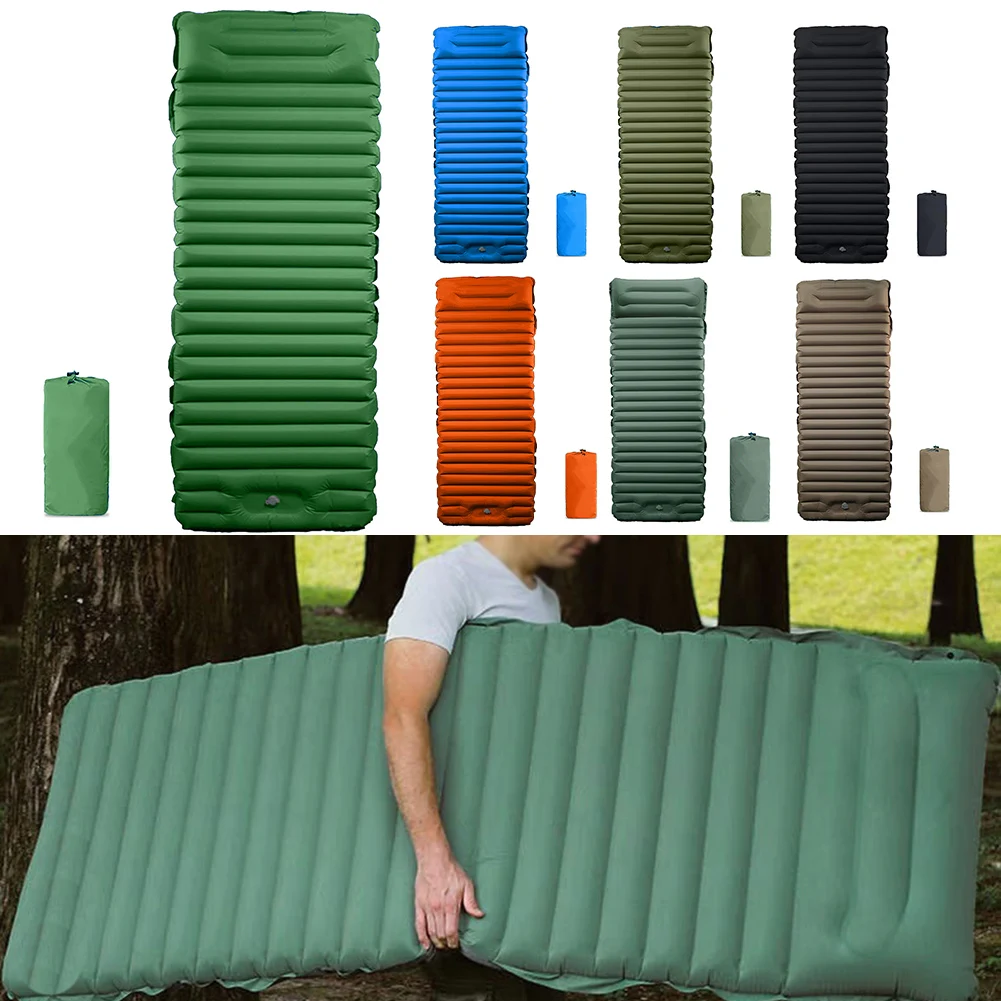 1pc Air Mattress Outdoor Camping Air Mattress Inflatable Sleeping Pad Air Cushion Sleeping Mat 193x70x10cm Camping Supplies
1pc Air Mattress Outdoor Camping Air Mattress Inflatable Sleeping Pad Air Cushion Sleeping Mat 193x70x10cm Camping Supplies