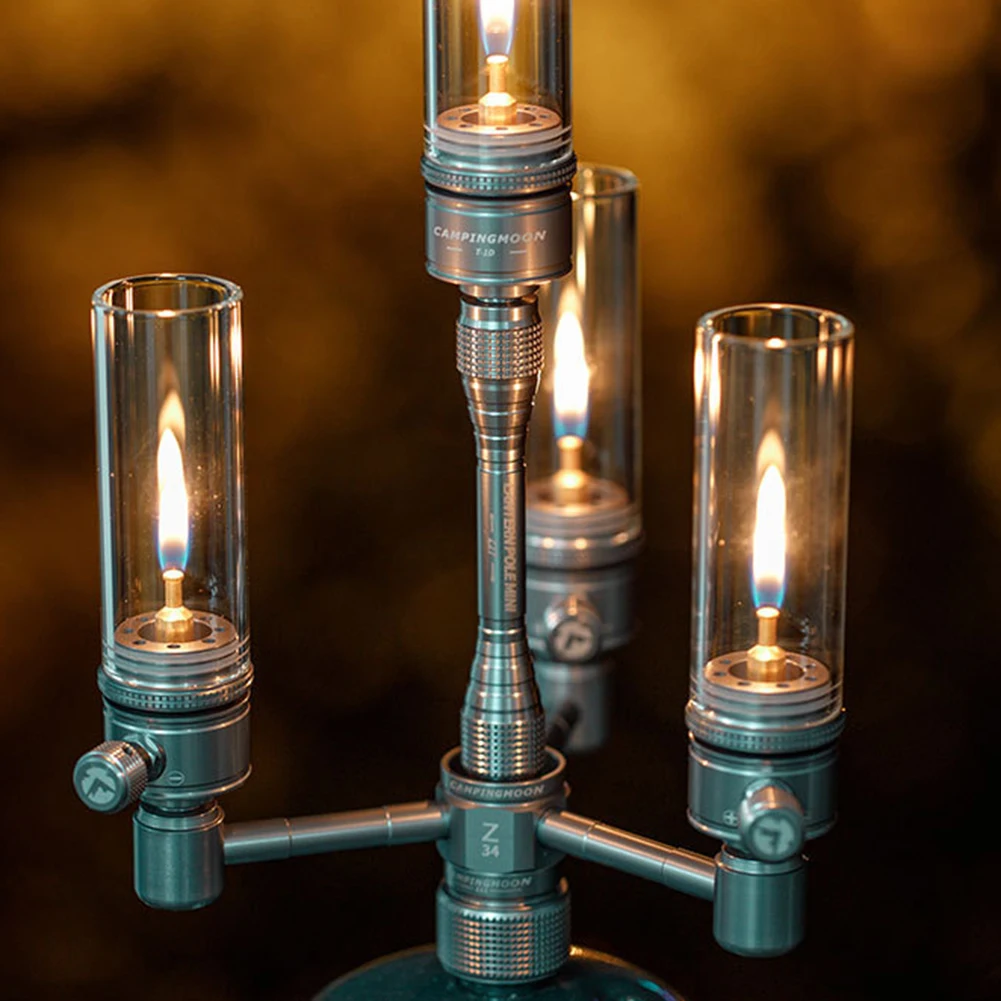 Lamp Camping Lantern Adjustable Aluminum Alloy CAMPINGMOON Camping Candlelight Gas Burner Gas Lantern Practical
Lamp Camping Lantern Adjustable Aluminum Alloy CAMPINGMOON Camping Candlelight Gas Burner Gas Lantern Practical