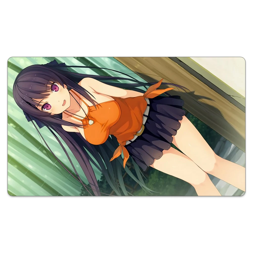Anime Tobisawa Misaki Playmat Noise Reduction Natural Rubber Base Compatible for Trading Card Game Mat + Drawstring Carrying Bag 
Anime Tobisawa Misaki Playmat Noise Reduction Natural Rubber Base Compatible for Trading Card Game Mat + Drawstring Carrying Bag