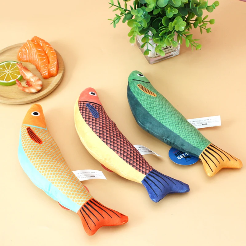 Pet Cat Plush Toy Fish Funny Chew Toy For Small Medium Cats Simulated Cute Fish Toys For Dog Puppy Interactive Toy Supplies
Pet Cat Plush Toy Fish Funny Chew Toy For Small Medium Cats Simulated Cute Fish Toys For Dog Puppy Interactive Toy Supplies
