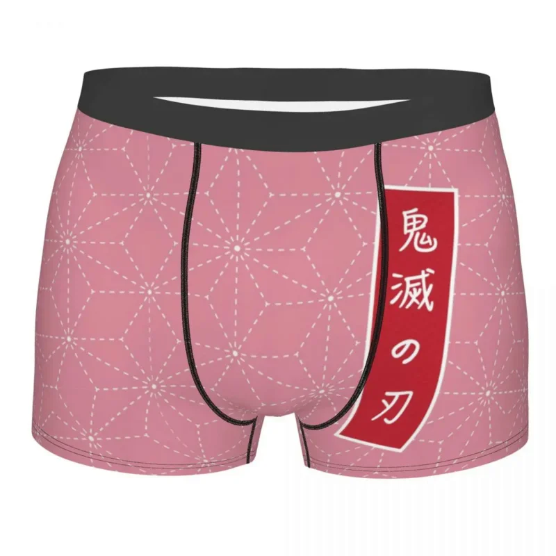 

Custom Anime Boxers Shorts Mens Nezuko Briefs Underwear Cool Underpants
