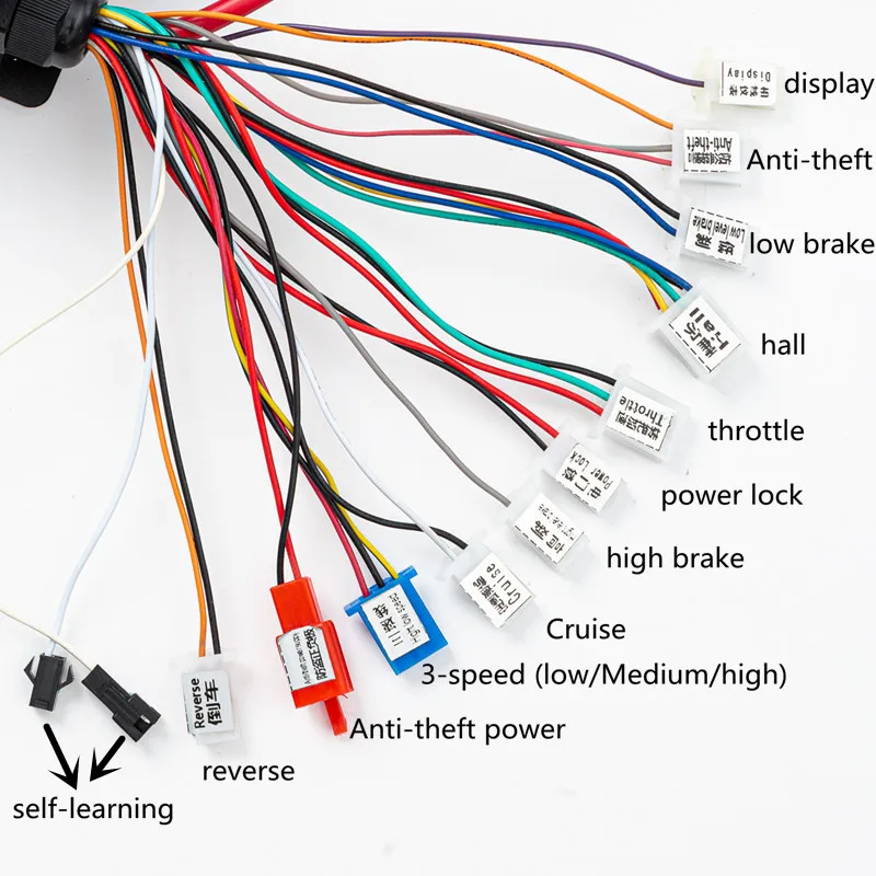 E-Bike Controller 24mos 3000W Square Wave 80A Automatic Identification Brushless Hub Low Brake/high Brake Motor
E-Bike Controller 24mos 3000W Square Wave 80A Automatic Identification Brushless Hub Low Brake/high Brake Motor