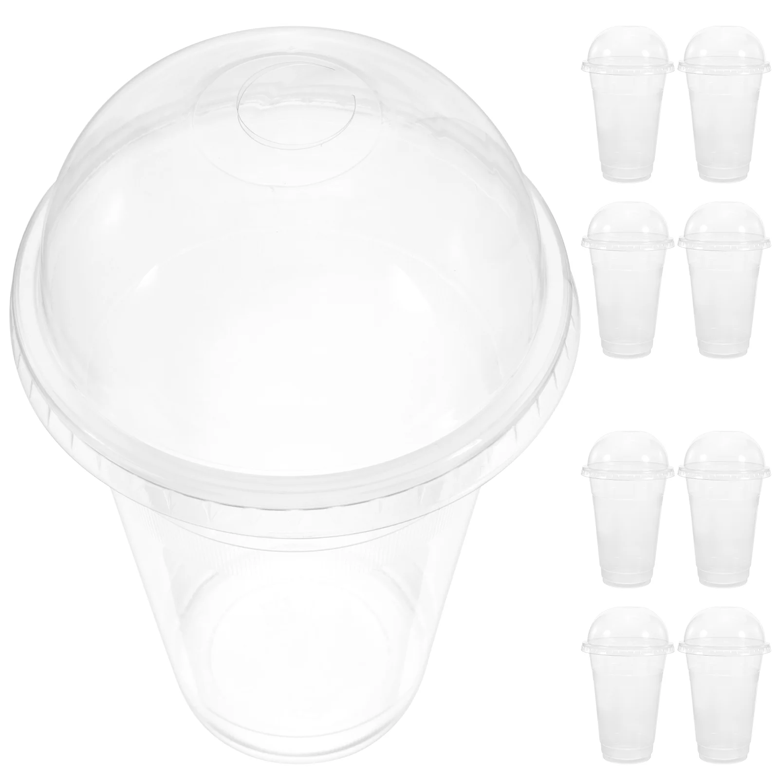 50 Sets of Transparent Juice Cups Disposable Juice Cups Plastic Juice Cups Portable Clear Cups with Lids
50 Sets of Transparent Juice Cups Disposable Juice Cups Plastic Juice Cups Portable Clear Cups with Lids
