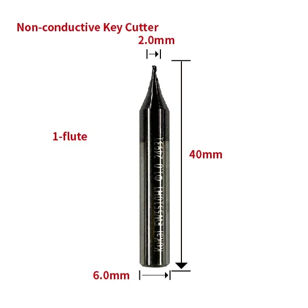 

New Arrival 2.0mm Non-Conductive Key Cutter For Alpha Pro & Alpha Key Cutting Machine & Beta